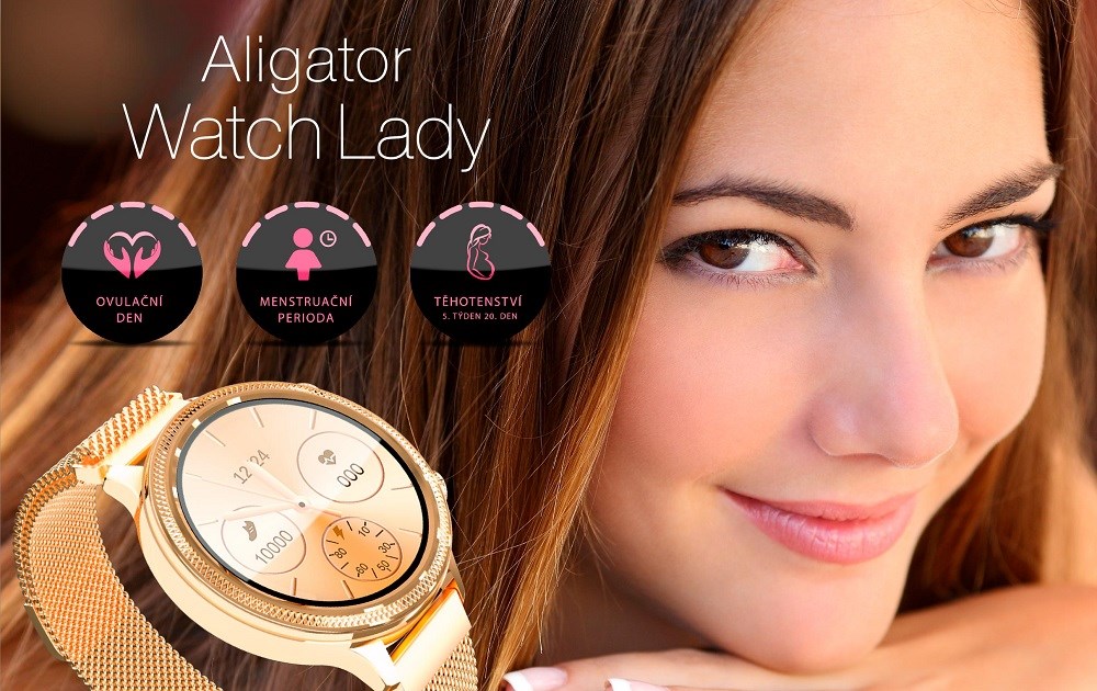 Aligator Watch Lady sledování cyklů
